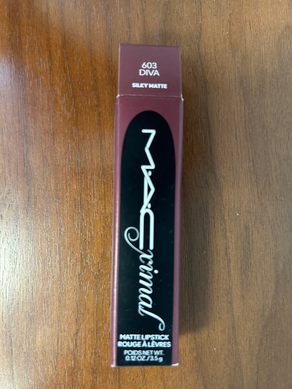 MAC Cosmetics 603 Diva Satin Matte Deep Berry - Picture 4 of 4